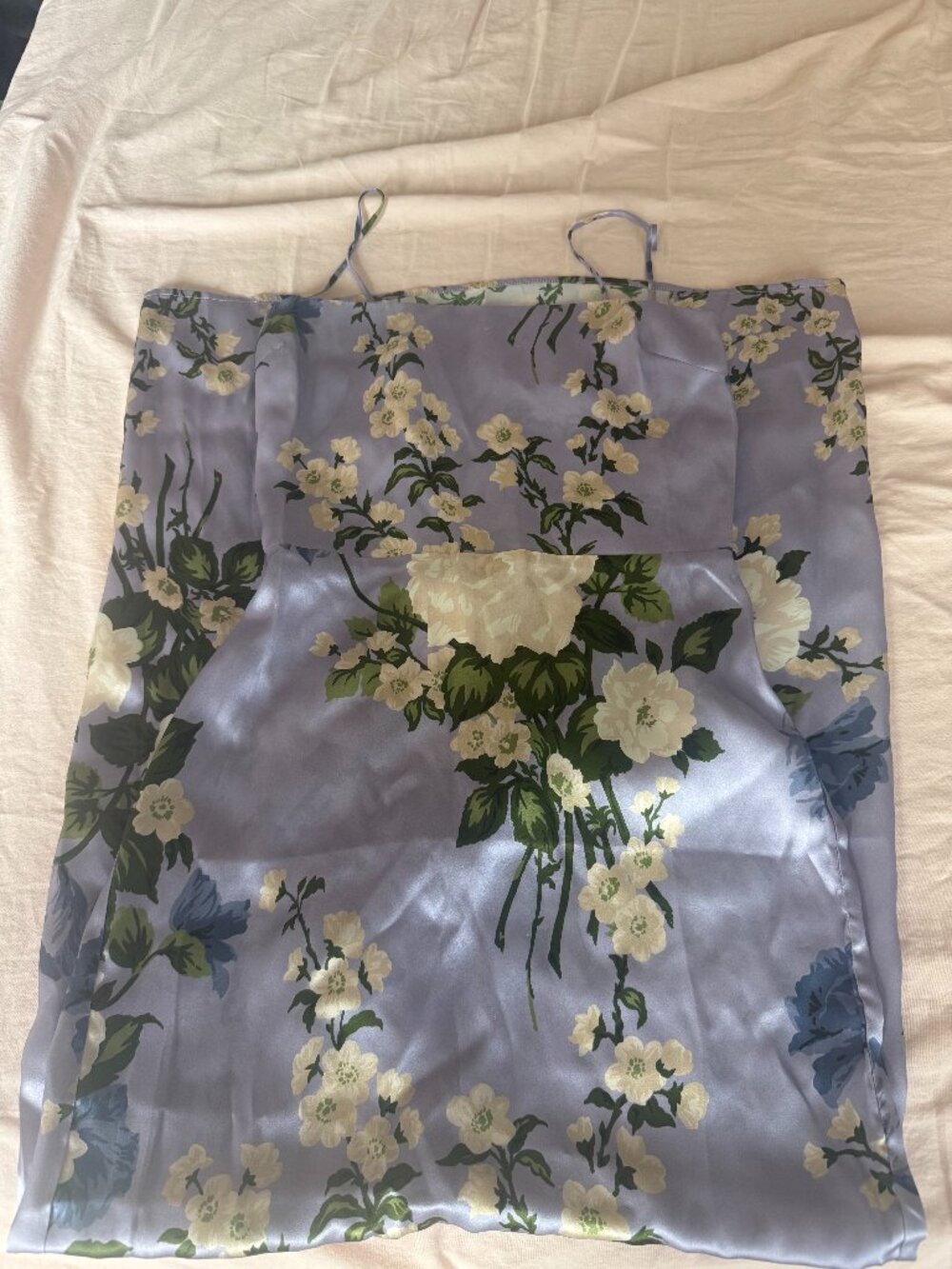 Reformation Petites Frankie Silk Dress Garden Soiree - Size 2P